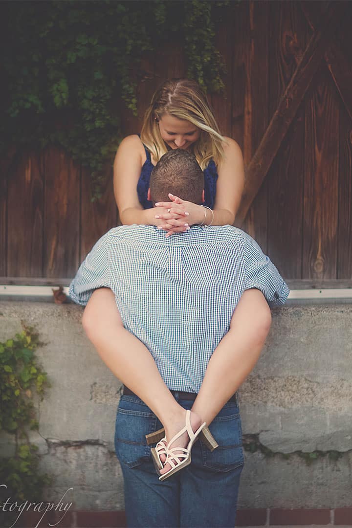 maine couple engagement photos