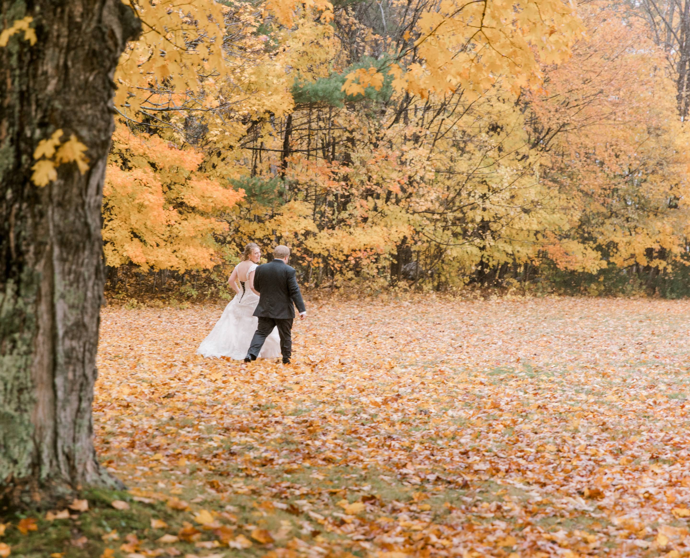 fall wedding at whitney farm estates