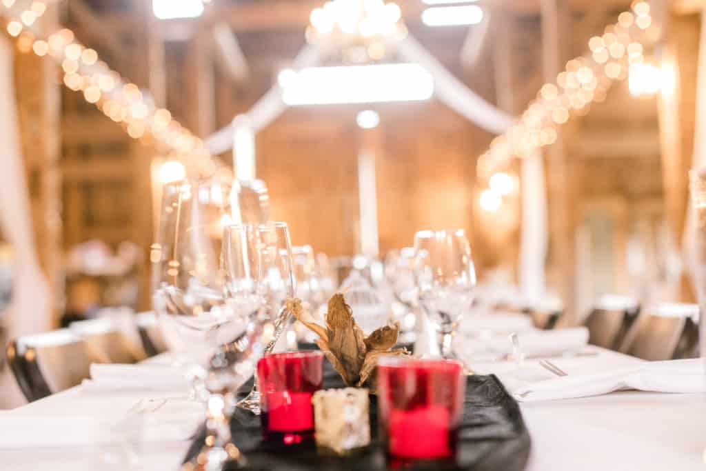 Whitney farm estates wedding decor