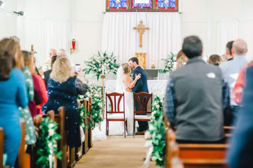 Inn on Peaks Island wedding ceremony