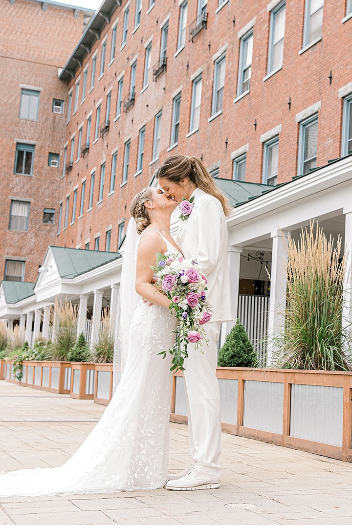 same sex elopement in Augusta maine