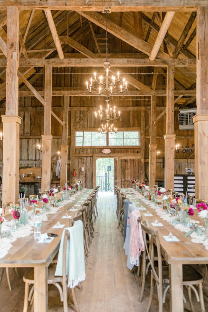 garden gate at haley farm wedding barn