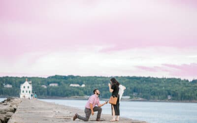 An Unexpected Destination Proposal in Rockland, Maine